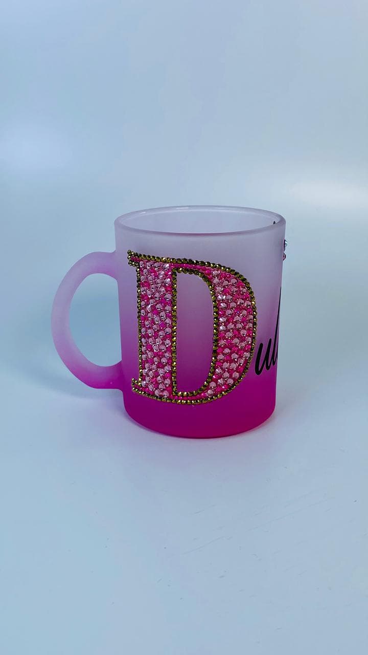 Taza Frosted Rosada
